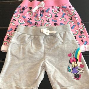 Girls Disney shorts